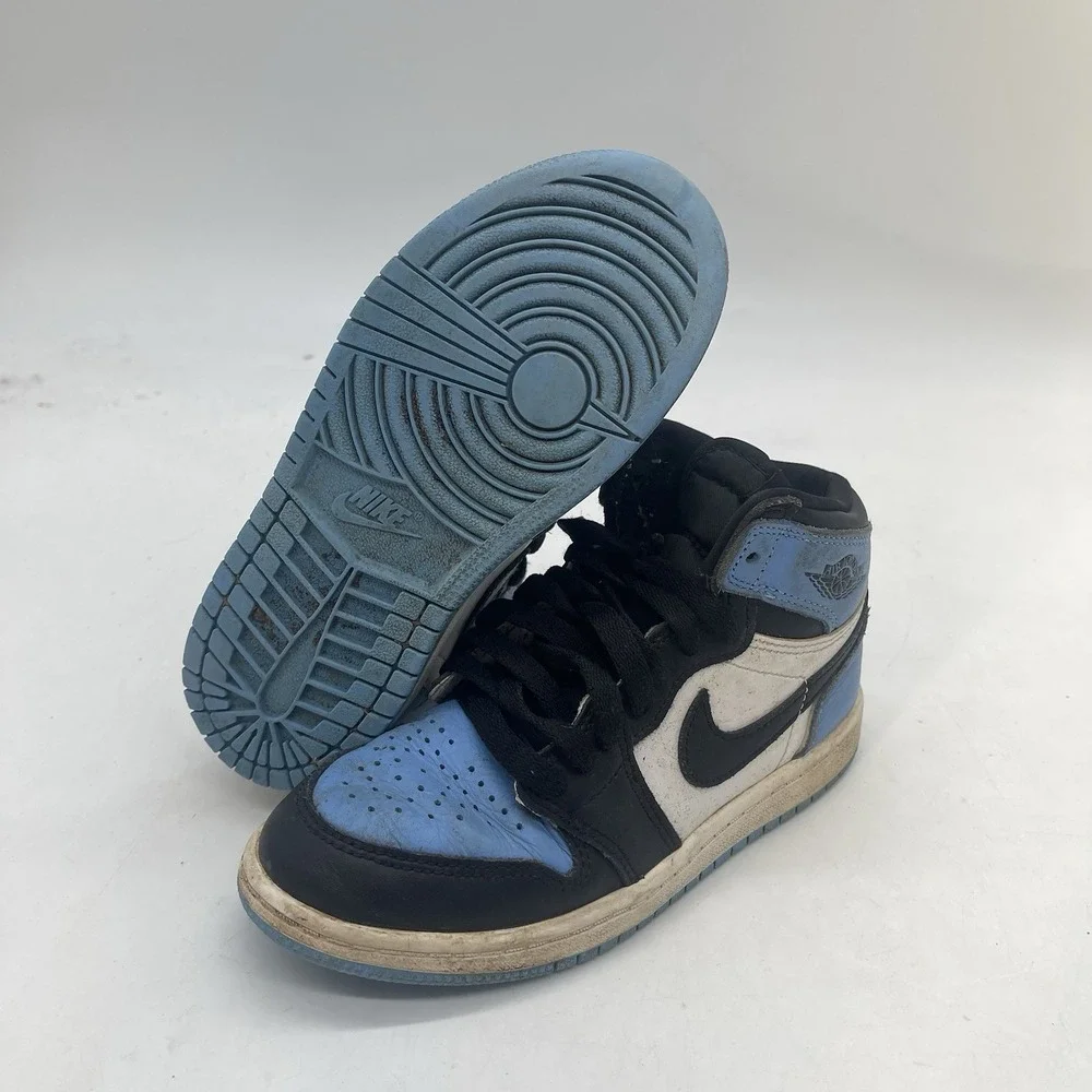 Jordan 1 UNC Toe Shoes 13C Blue Sportswear Carolina Kid's